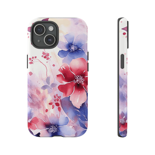 Floral I-phone Tough Case