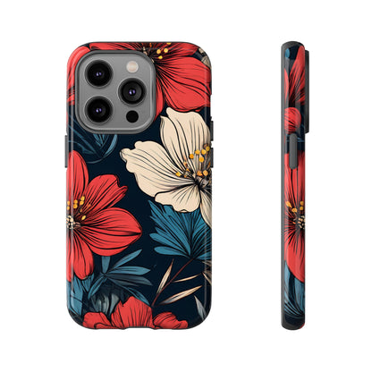 Two Flowers Tough Case