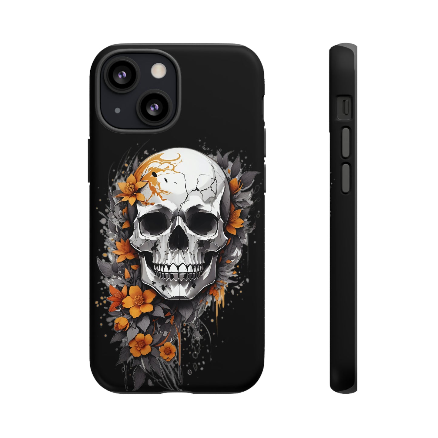 Skulls and Flowers Tough Case