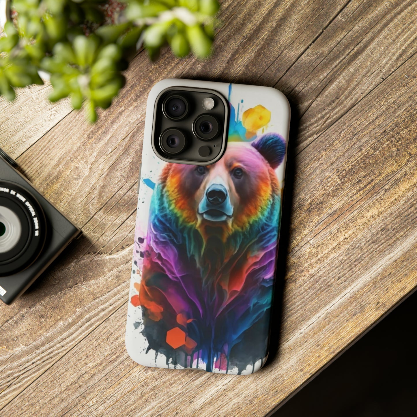 Trippy Bear Tough Case - Colorwink