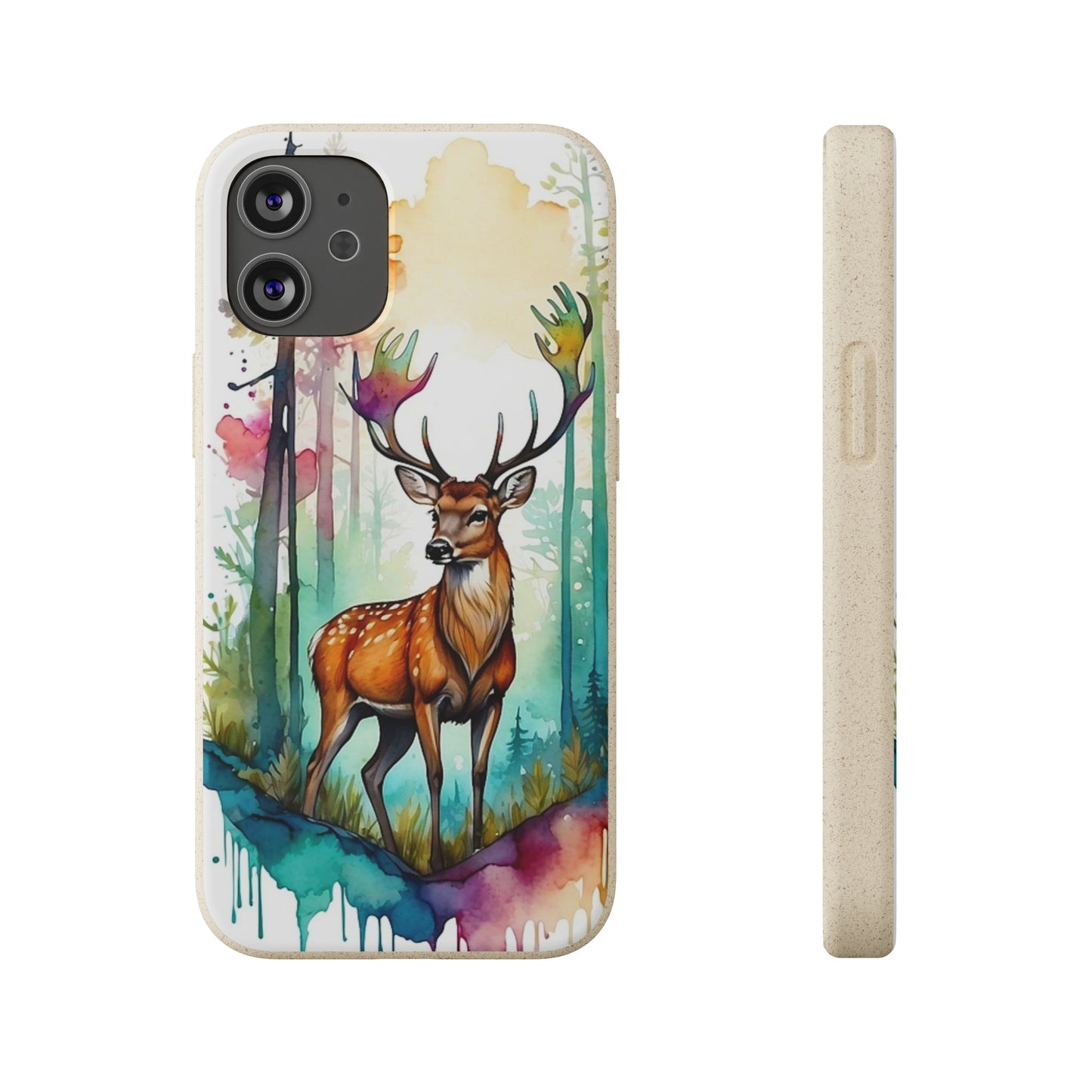 Forest Majesty Deer Biodegradable Case