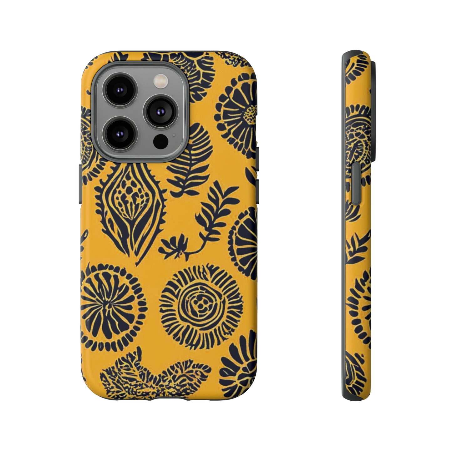 Yellow Pattern Tough Case