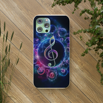 Musical Note Biodegradable Case