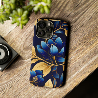 Blue Design Pattern Tough Case