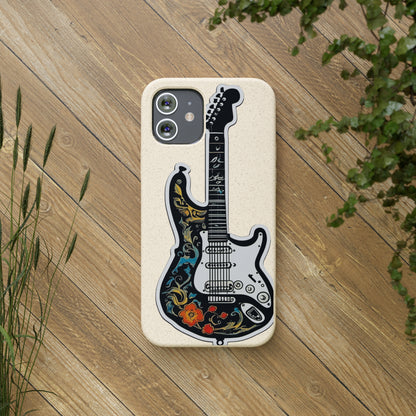 Artistic Guitar Trendy Biodegradable Cases