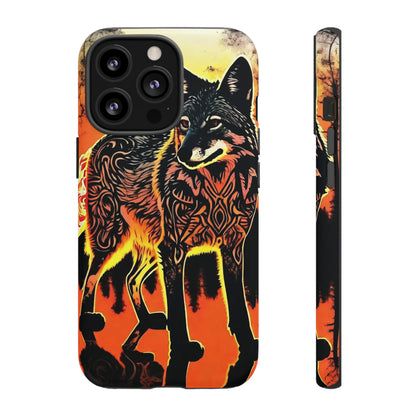 Fiery tail Tough Case