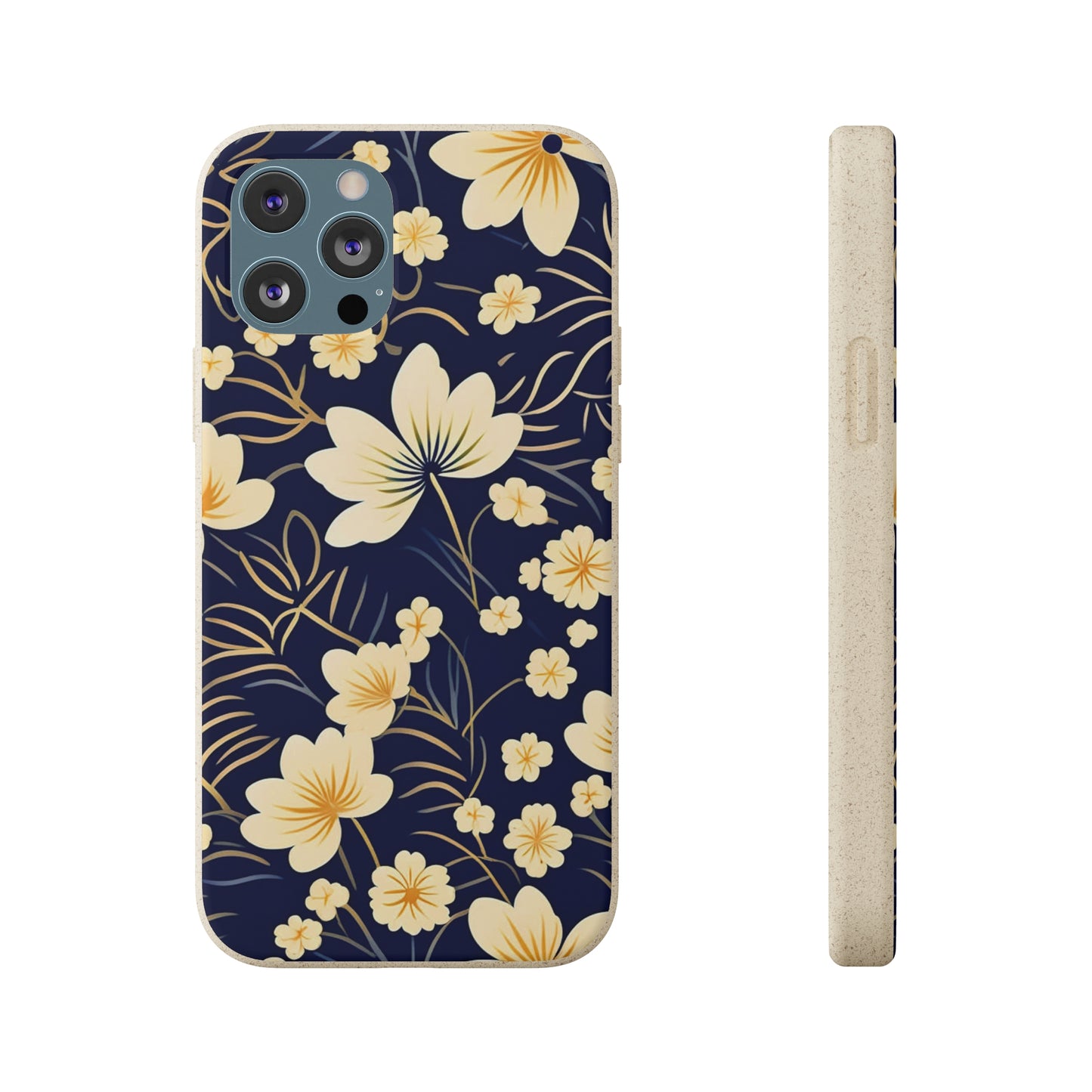 Flower Paint Biodegradable Case