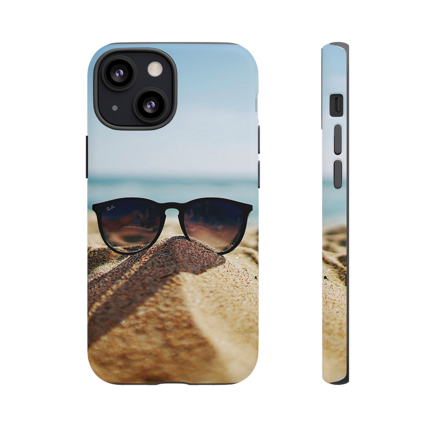 Sunglass on Beach Tough Case