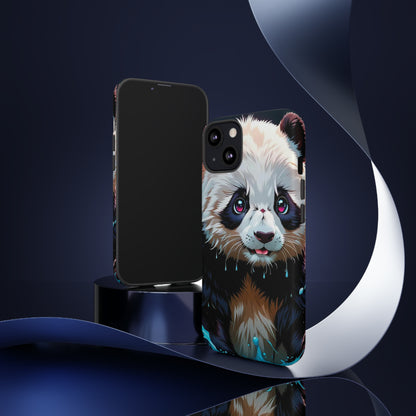 Cute Panda Tough Case