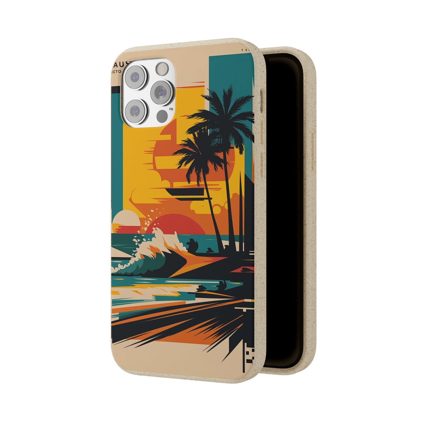 Sunset Mural Biodegradable Case