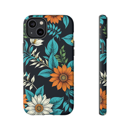 Flower Designs Pattern Tough Case