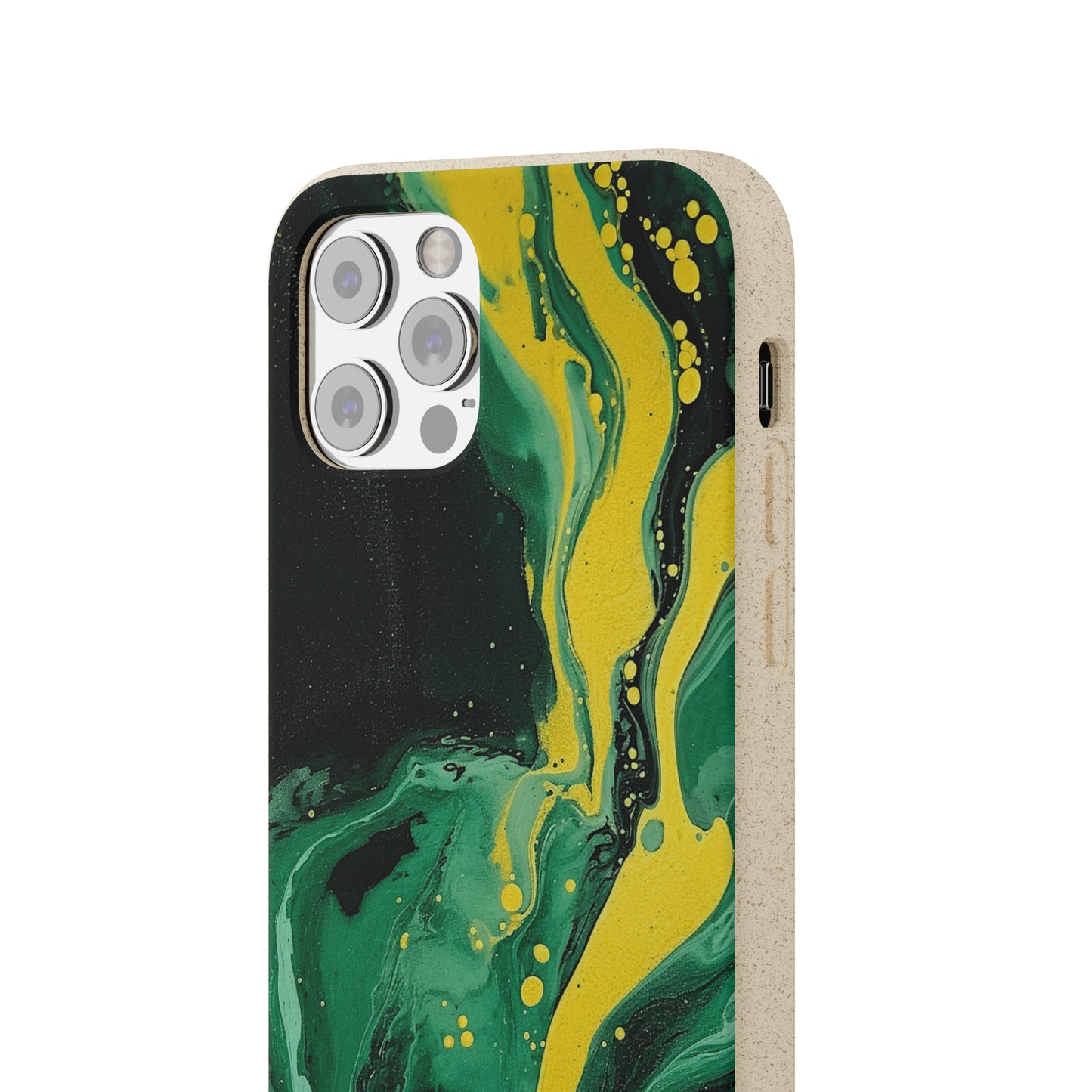 Swirling Shadows Design Biodegradable Case