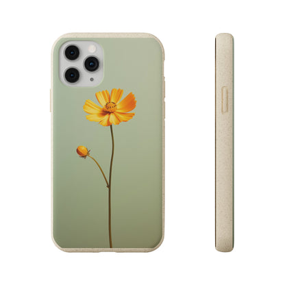 Lone Flower Biodegradable Case