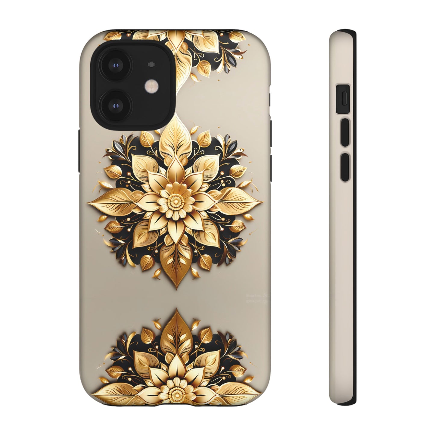 Golden Flower Tough Case