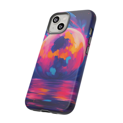 Hexagonal Moon Tough Case