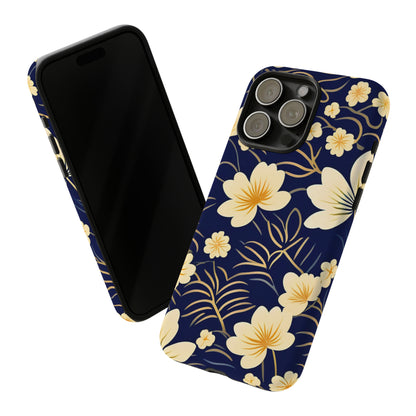 White Flower Art Tough Case