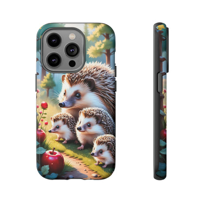 Adorable Hedgehog Family  Tough Case