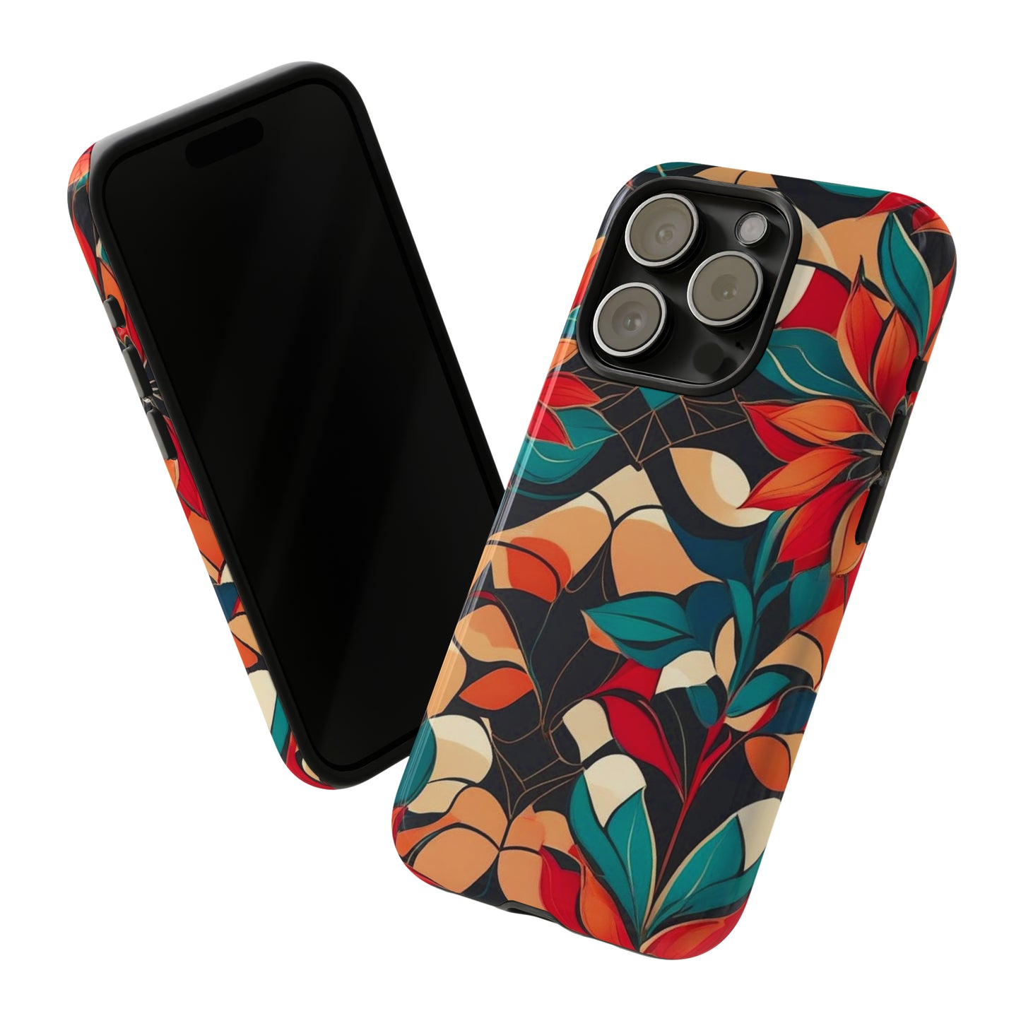 Flower Pattern Art Design Tough Case