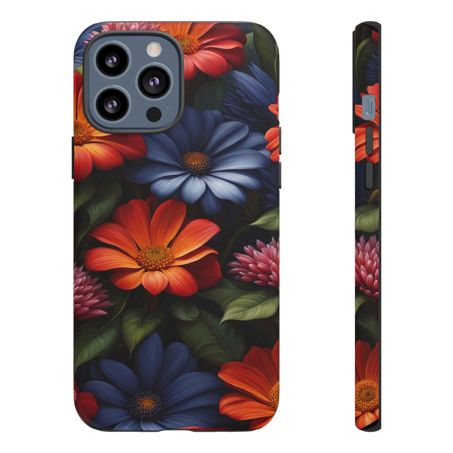 Flame Flowers Tough Case