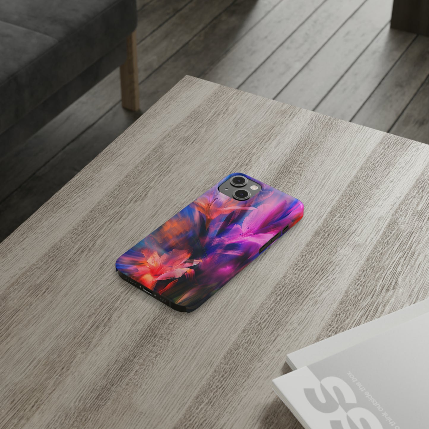 Blurry Abstract Slim Phone Case - Colorwink