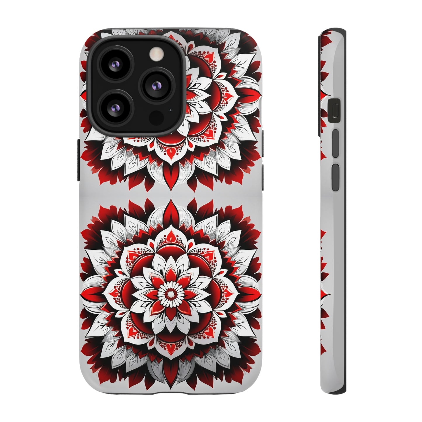 Flower Symmetry Pattern Tough Case