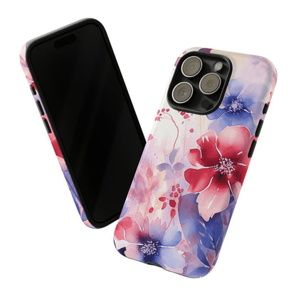 Floral I-phone Tough Case