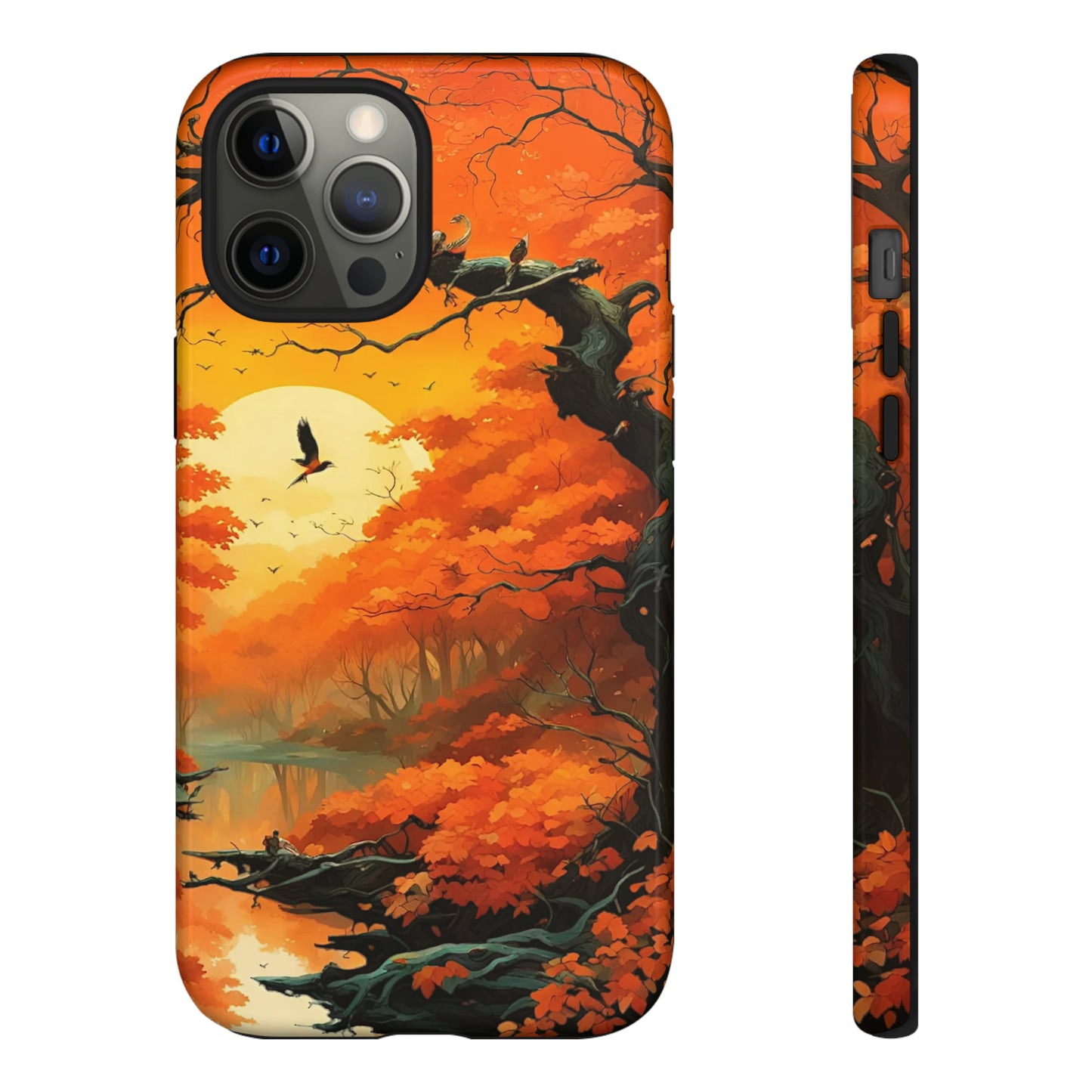 Sunset Tree Tough Case