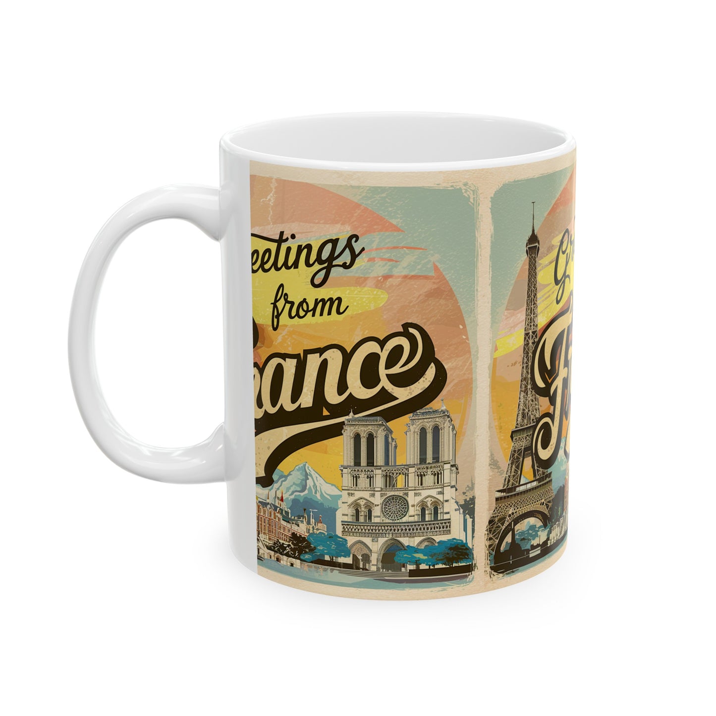 France Greets Coffee Mug