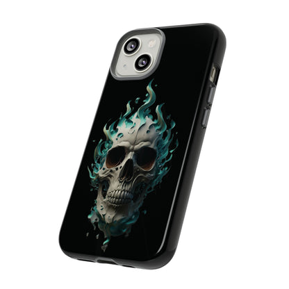 Flaming Skull Tough Case