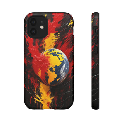 World on Fire Tough Case