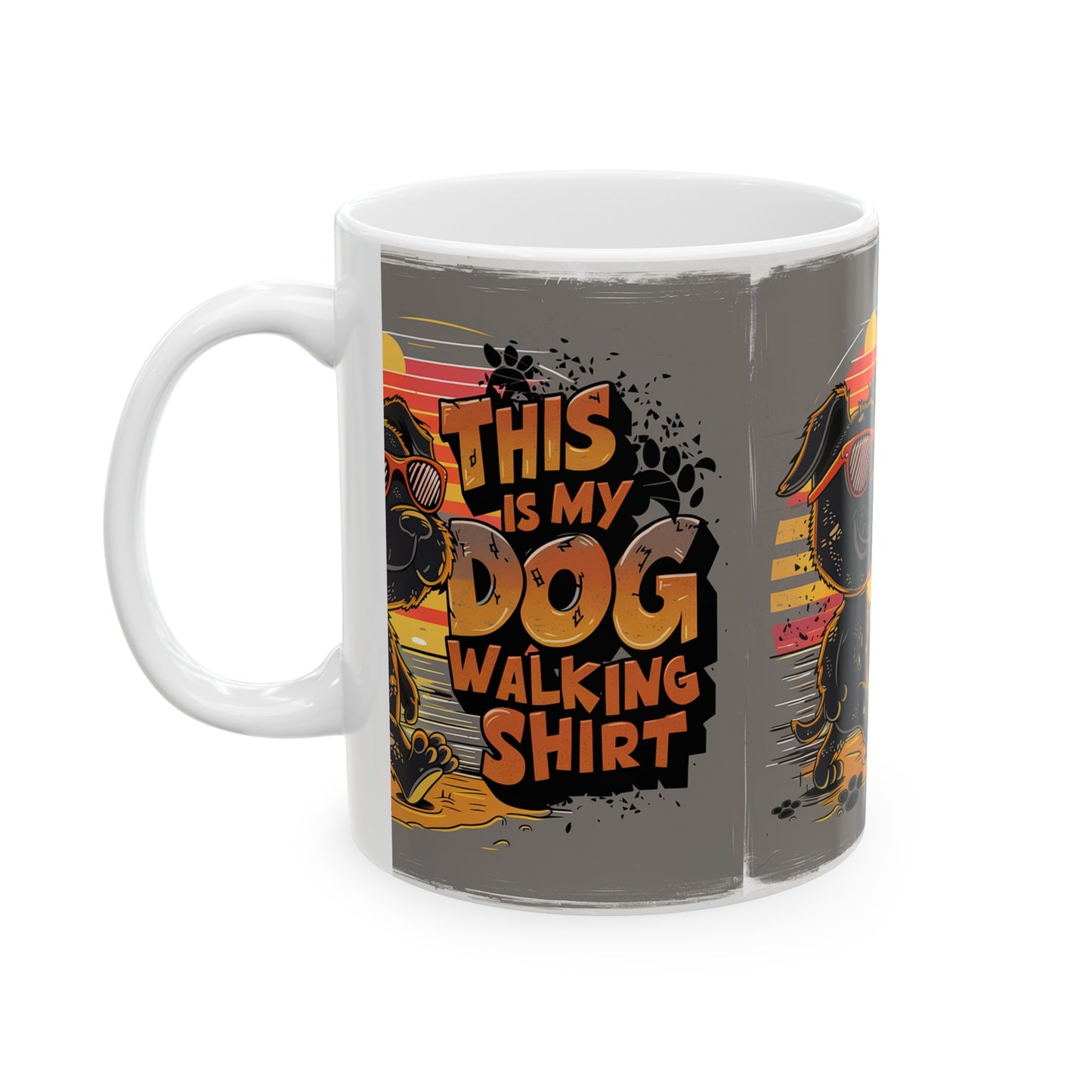 Dog Walker Coffee Mug