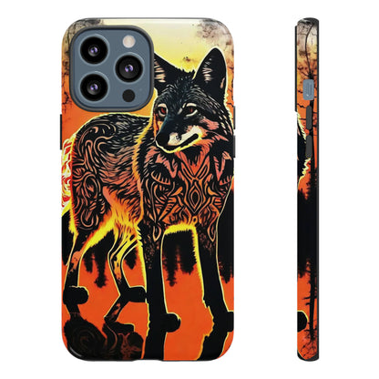 Fiery tail Tough Case