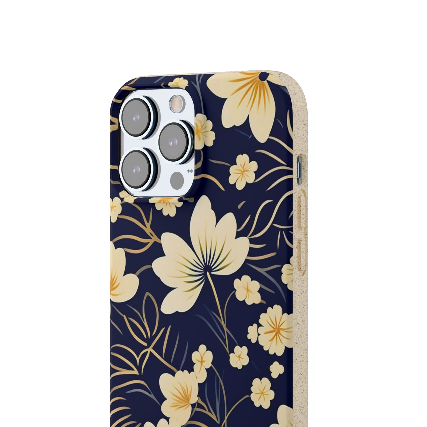 Flower Paint Biodegradable Case