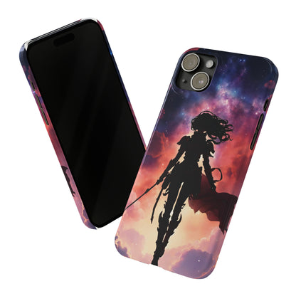 Cosmic Guardian Woman Slim Case - Colorwink