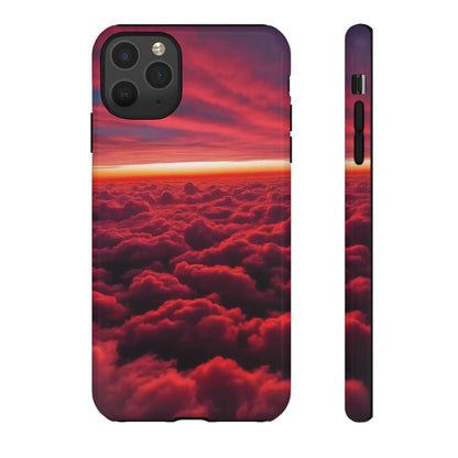 Red Clouds Tough Case