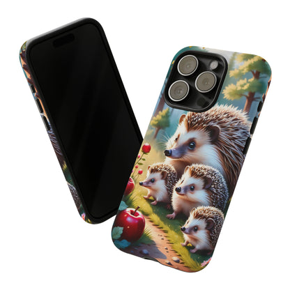 Adorable Hedgehog Family  Tough Case