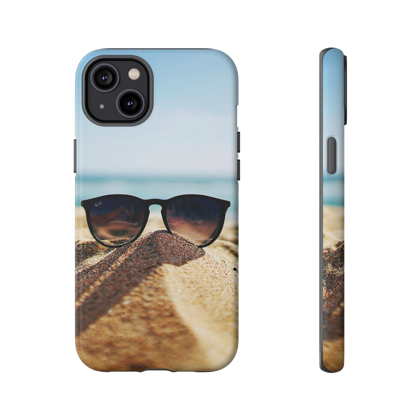 Sunglass on Beach Tough Case