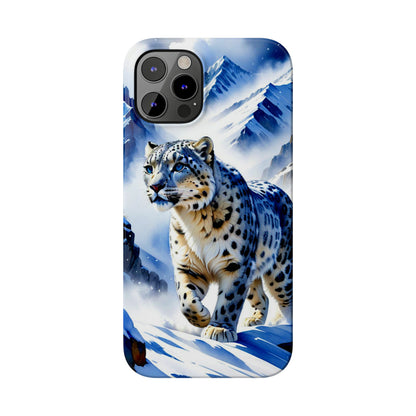 White Tiger Slim Phone Case - Colorwink