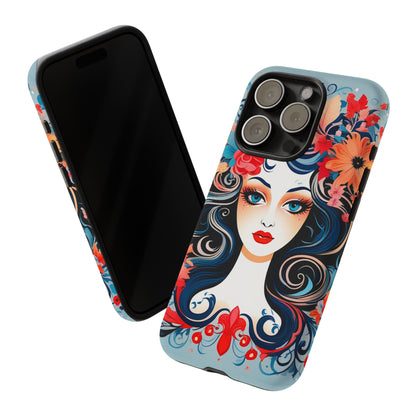 Floral Lady Tough Case