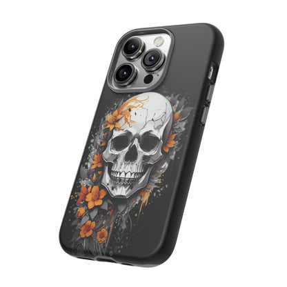 Skulls and Flowers Tough Case