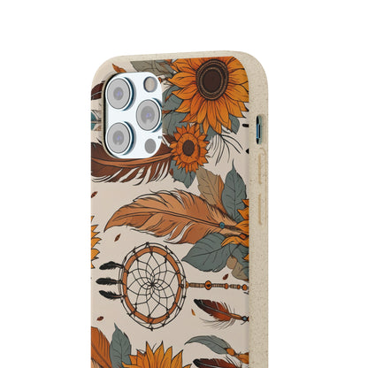 Floral Art Biodegradable Case