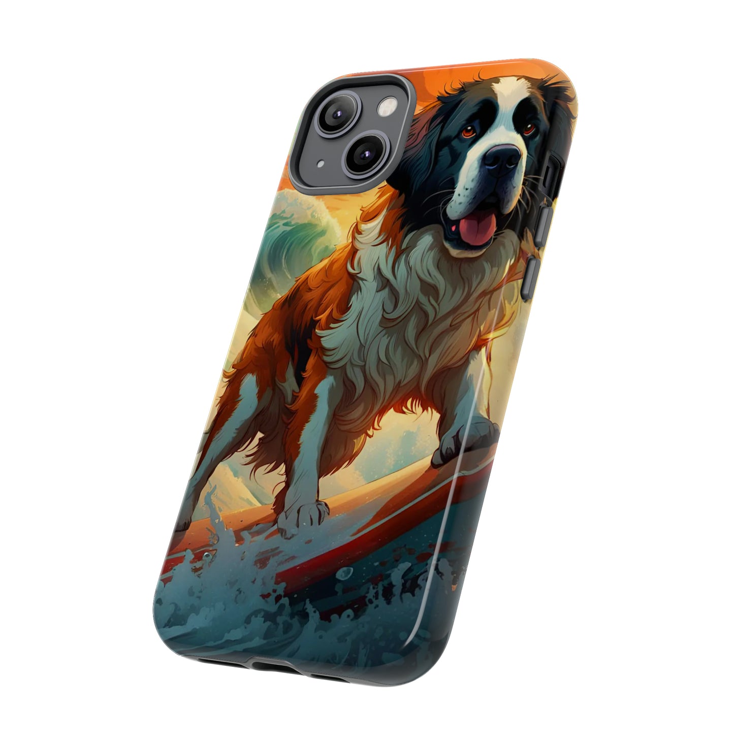 The Dog Surfer Tough Case