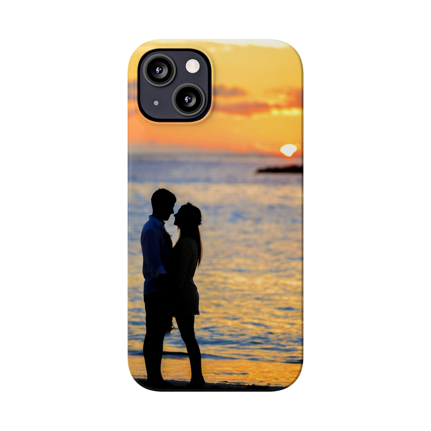 Beach Love Slim Phone Case