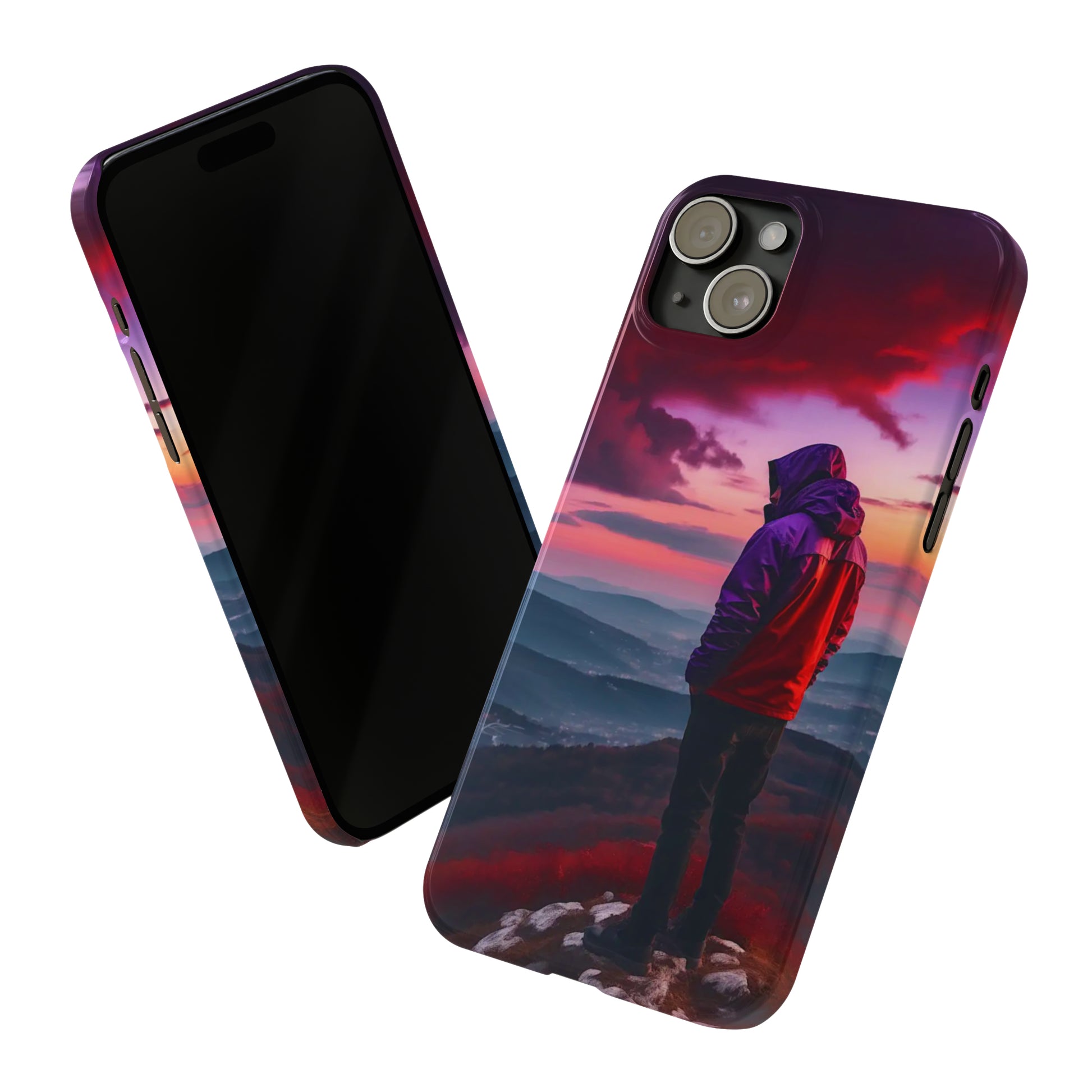 The View Slim Phone Cases - Colorwink