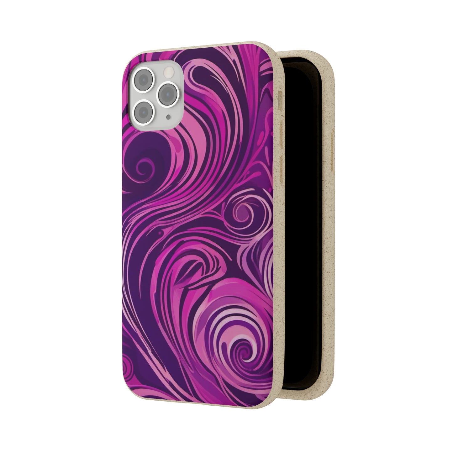 Abstract Illusions Biodegradable Case