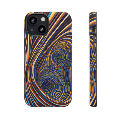 Spiral illusion Pattern Tough Case