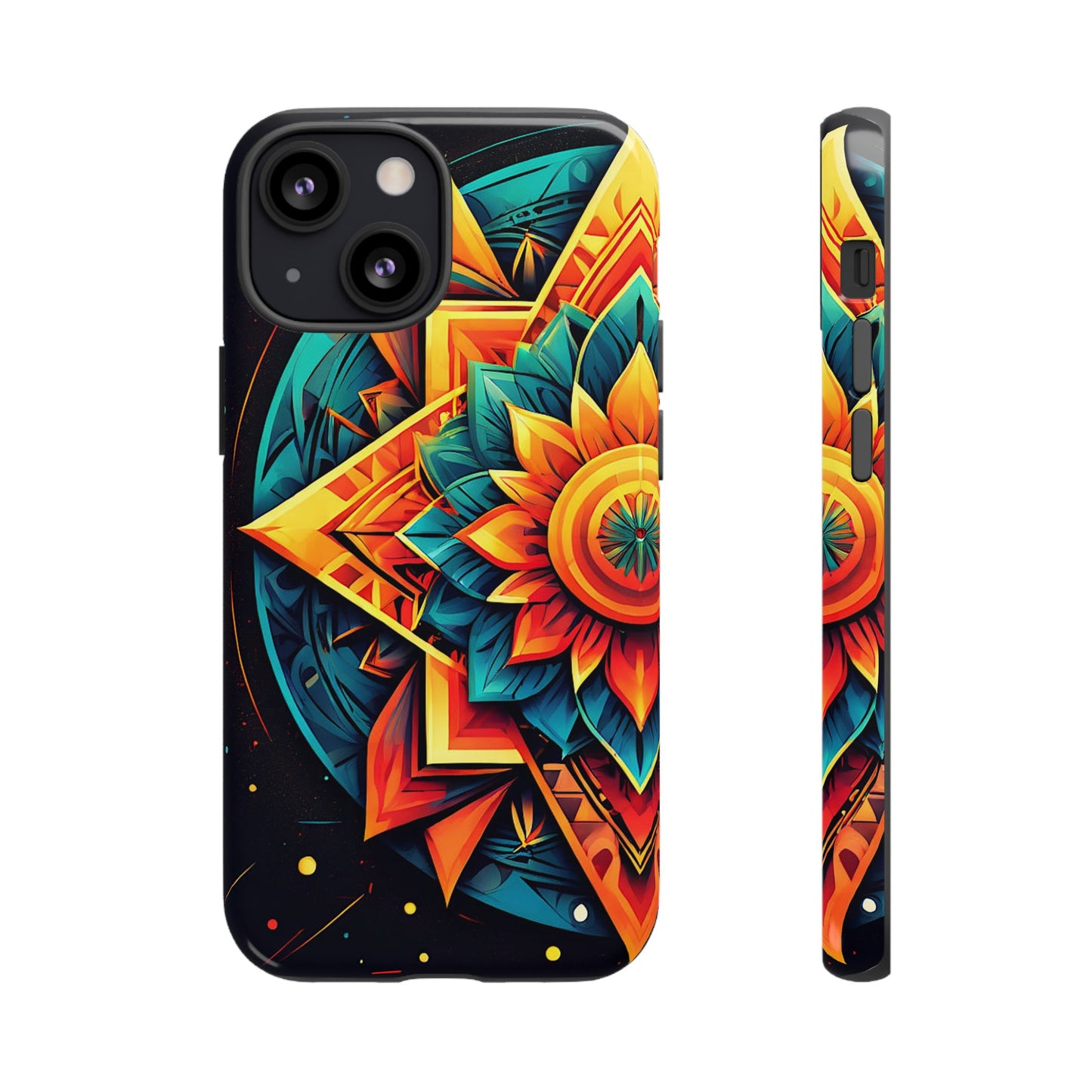 Hemispherical Floral Tough Case