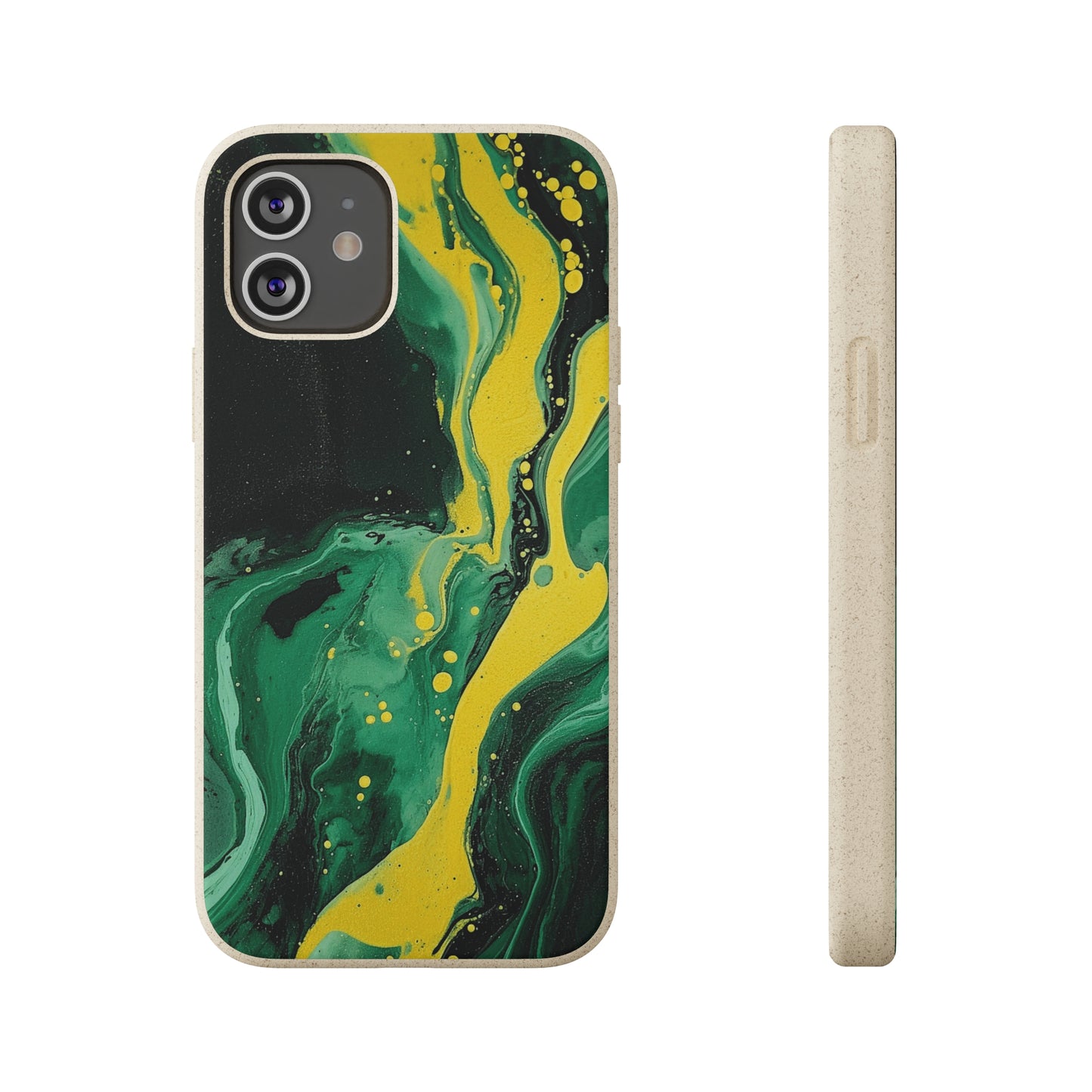 Swirling Shadows Design Biodegradable Case