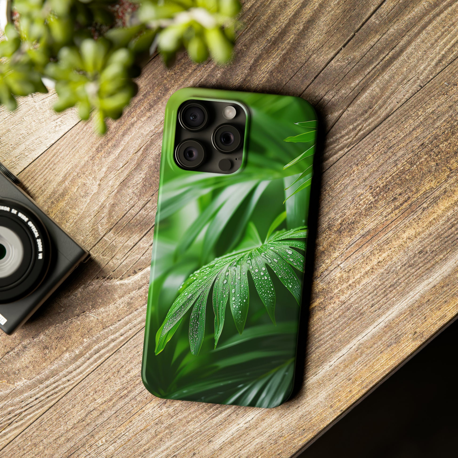 The Leaves Slim Phone Case - Colorwink