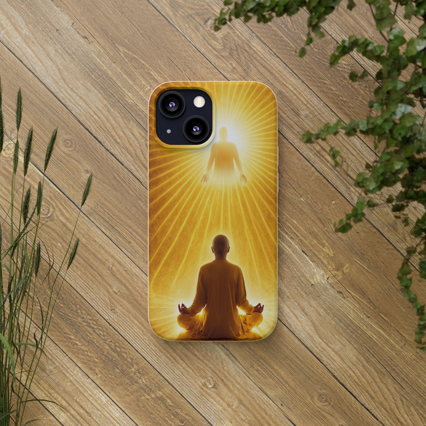 Meditative Monk Biodegradable Case